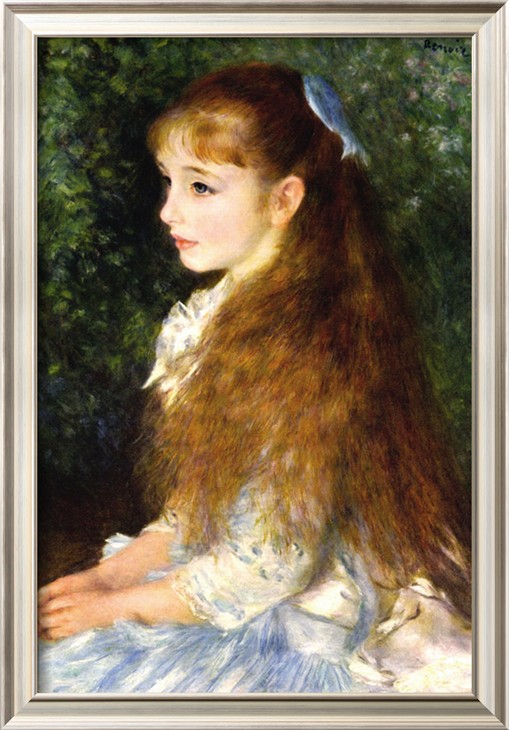 Irene Cahen D Anvers - Pierre-Auguste Renoir painting on canvas